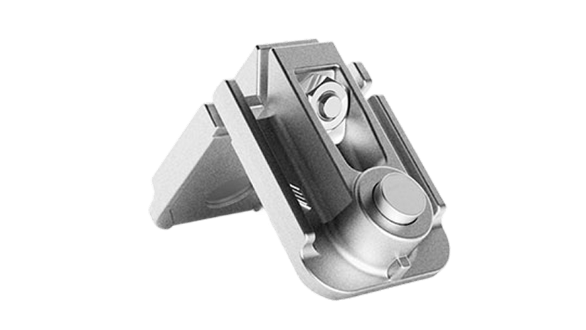 Eckverbinder mit externen federbolzen